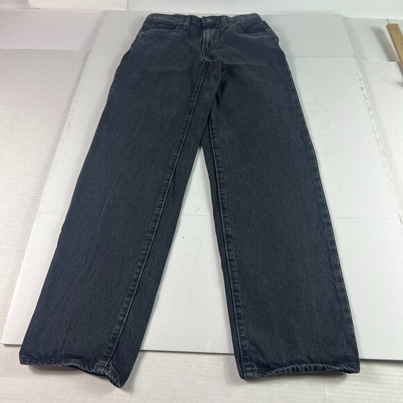 Levi's Jeans Women's 27x30 '94 Baggy Barrell Straight Black Faded Denim Tag 24 - Picture 1 of 16